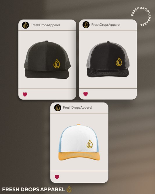 [Fresh Drops Apparel] Pickleball Hat Collection!